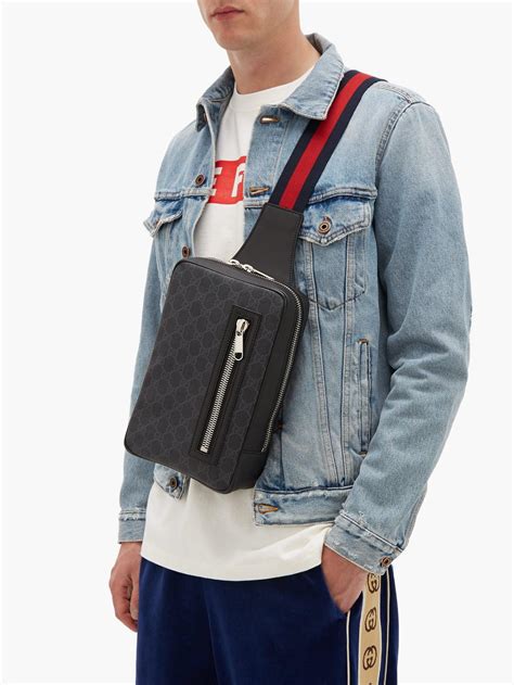 gucci cross body bag men